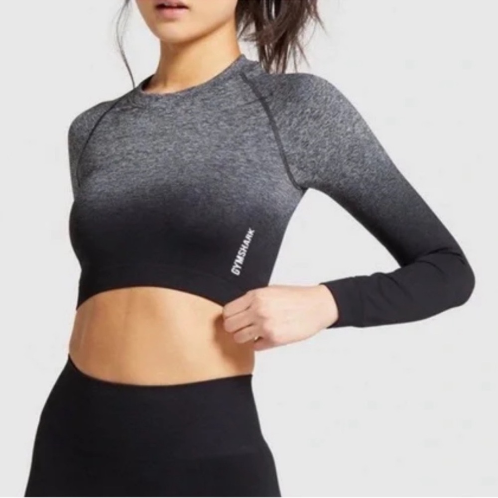 Gym Shark | Adapt Ombré Workout Crop Top